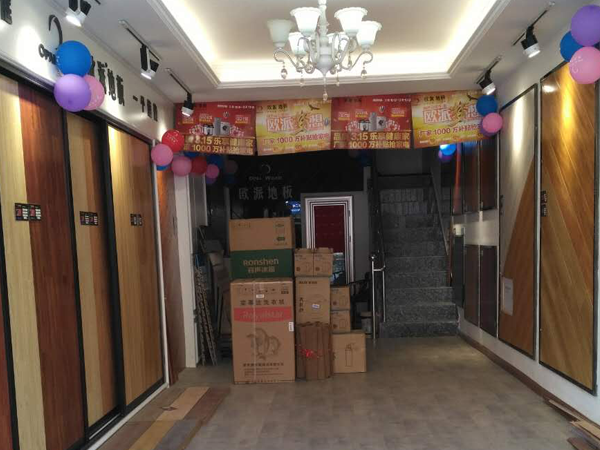 安徽明光歐派地板315活動